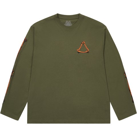 Palace TRI-BONE LONGSLEEVE THE DEEP GREEN - €58.00