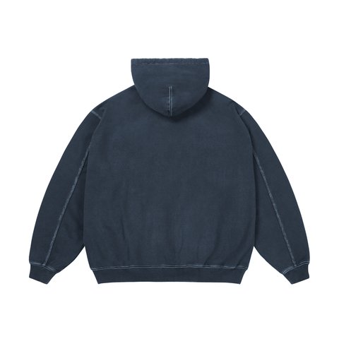 Palace TRIPLE STITCH VERITAS ZIP HOOD NAVY - Colorway