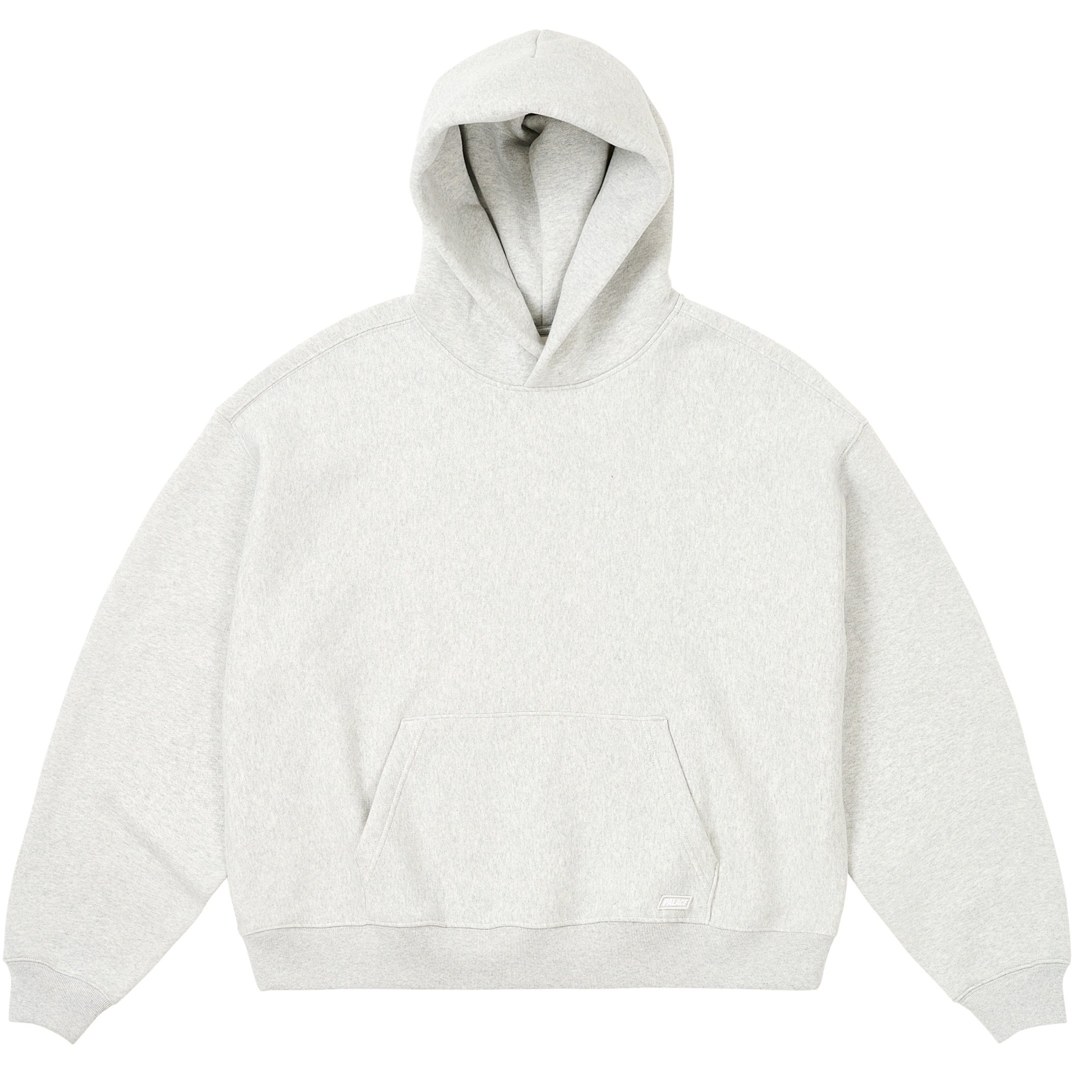 UNISEX HOOD GREY MARL