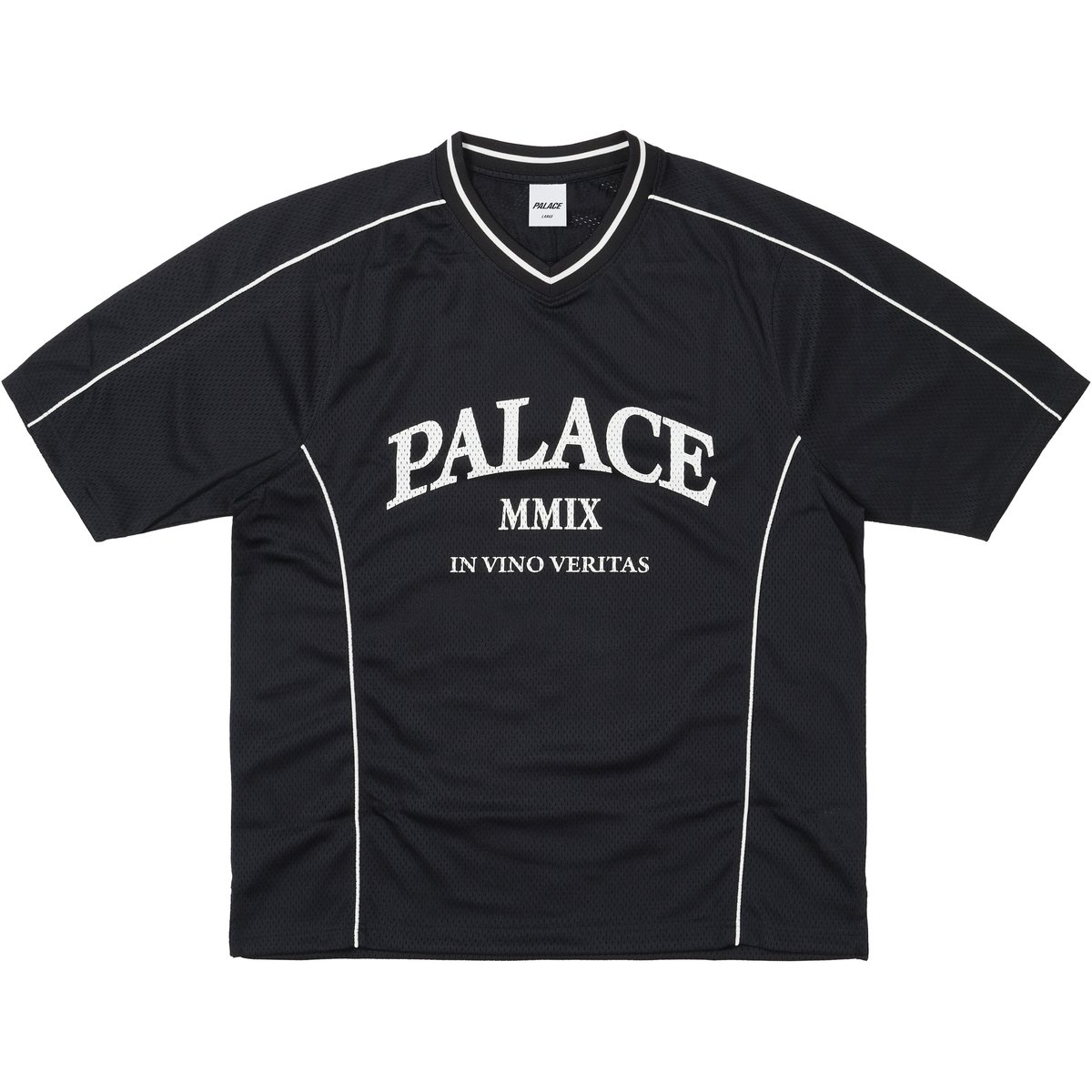 Palace VERITAS MESH JERSEY BLACK (Winter 2025) - €128.00