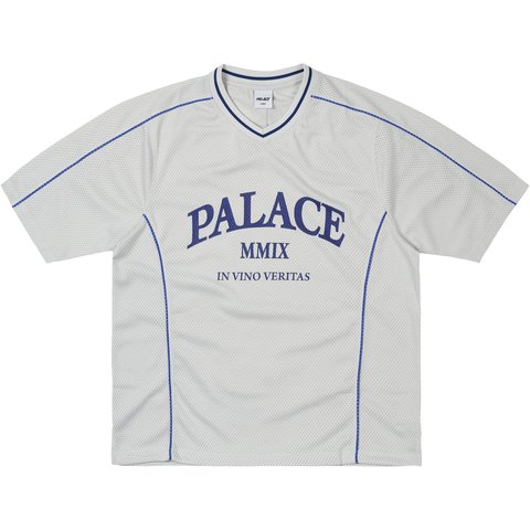 Palace VERITAS MESH JERSEY CONCRETE GREY - €128.00