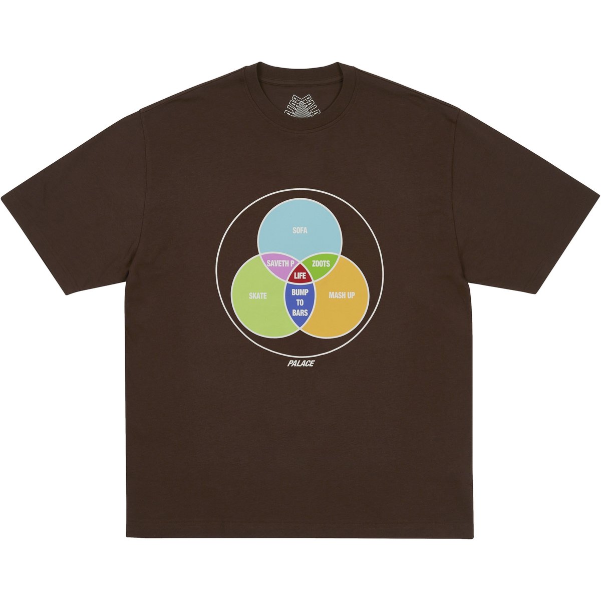 Palace ZEN DIAGRAM T-SHIRT FOX (Winter 2025) - €48.00