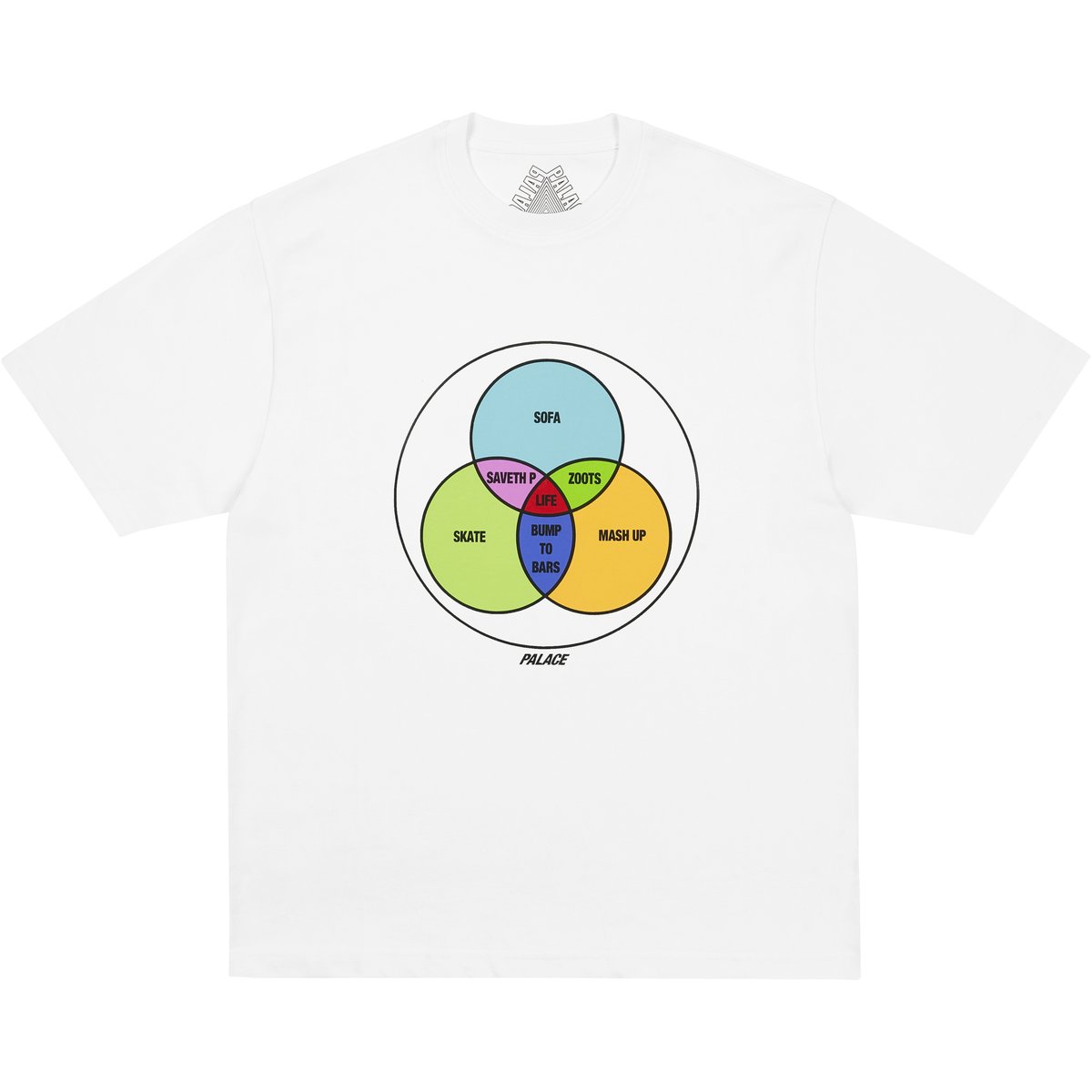 Palace ZEN DIAGRAM T-SHIRT WHITE (Winter 2025) - €48.00