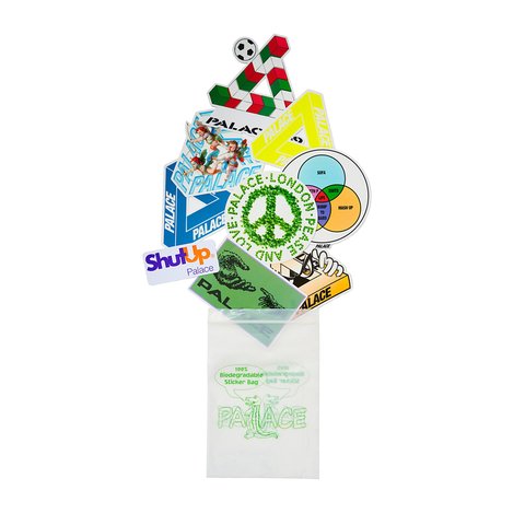 Palace WINTER STICKER PACK MULTI - Colorway