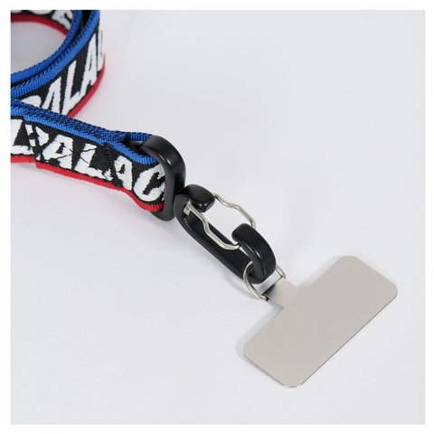 Palace BASICALLY A PHONE LANYARD BLACK / MULTI - Style 3