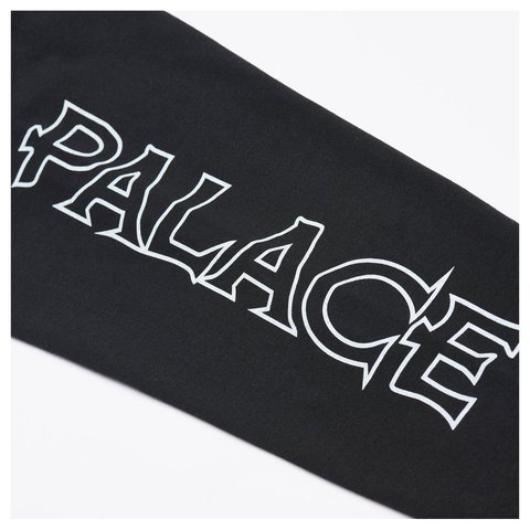 Palace JUDGE DREDD LAWMASTER LONGSLEEVE GREY MARL - Style 2