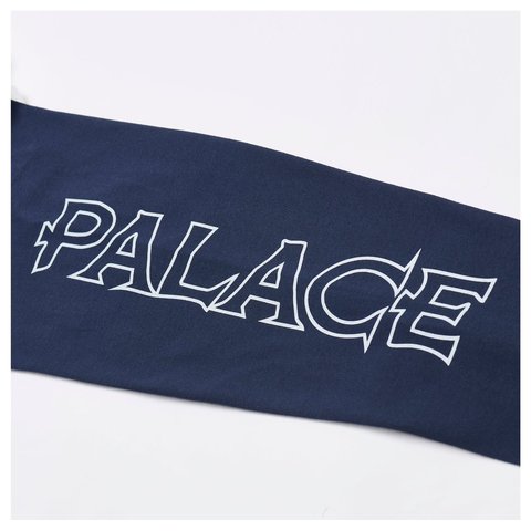 Palace JUDGE DREDD LAWMASTER LONGSLEEVE WHITE - Style 2