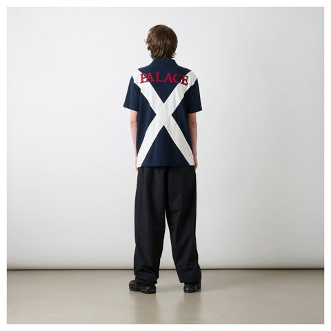Palace SKULL CREST POLO NAVY - Style 5
