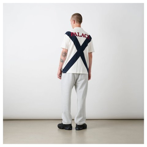 Palace SKULL CREST POLO WHITE - Style 5