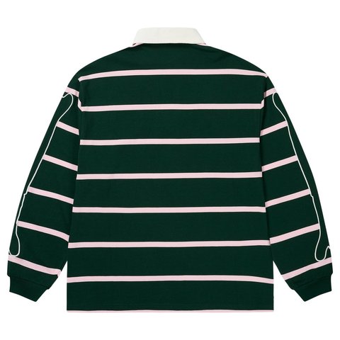 Palace SKULL CREST RUGBY RACEY GREEN - Style 5