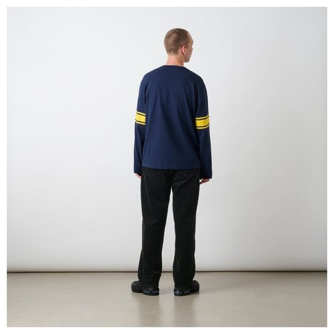 Palace TOUCHDOWN LONGSLEEVE NAVY - Style 4