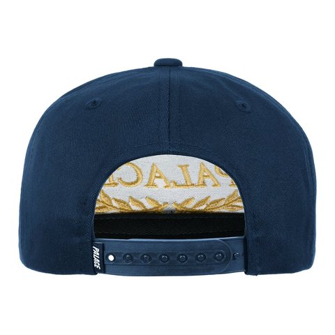 Palace LAUREL P FRAME 5-PANEL SNAPBACK NAVY - Style 3