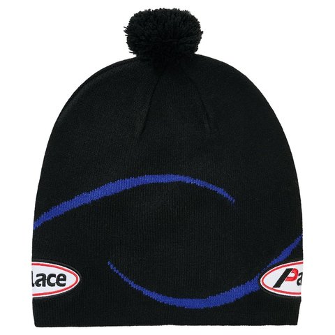 Palace ON YA BIKE NEIN CUFF BEANIE BLACK - Style 4