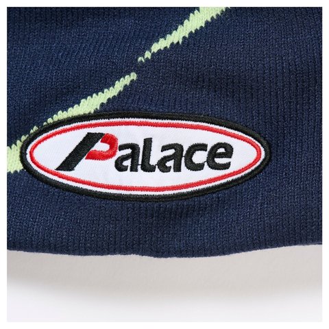 Palace ON YA BIKE NEIN CUFF BEANIE NAVY - Style 4