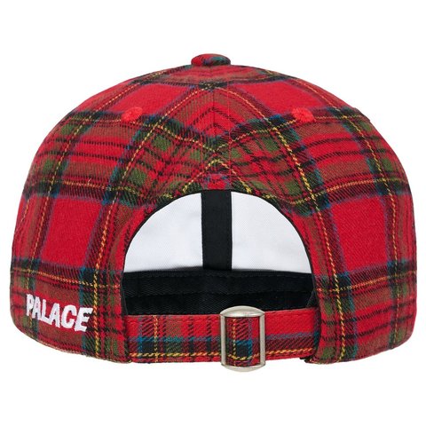 Palace P 6-PANEL RED CHECK - Style 4