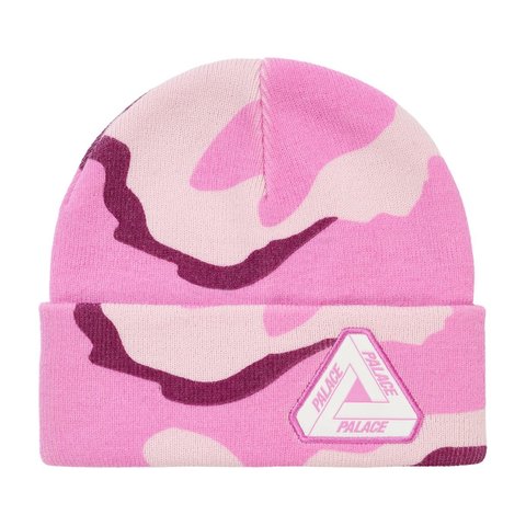 Palace TRI-FERG BEANIE DESERT CAMO PINKS - Style 3