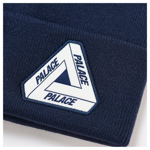 Palace TRI-FERG BEANIE NAVY - Style 3