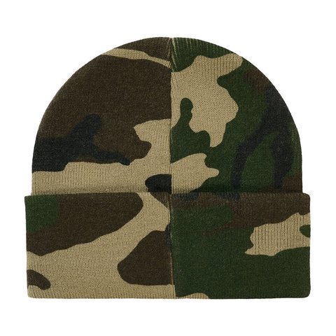 Palace TRI-FERG BEANIE WOODLAND CAMO - Style 3