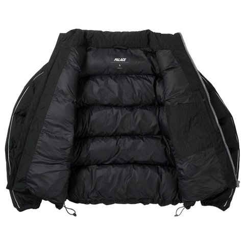 Palace BIG RIPSTOP PUFFA JACKET BLACK - Style 7