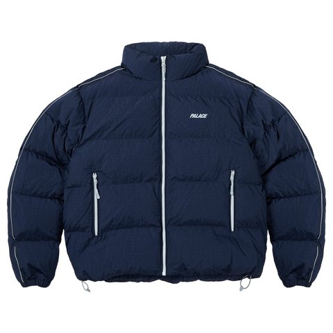 Palace BIG RIPSTOP PUFFA JACKET NAVY - Style 7