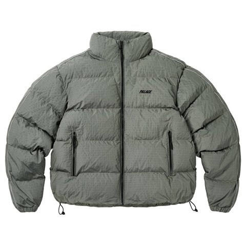 Palace BIG RIPSTOP PUFFA JACKET OLIVE - Style 7
