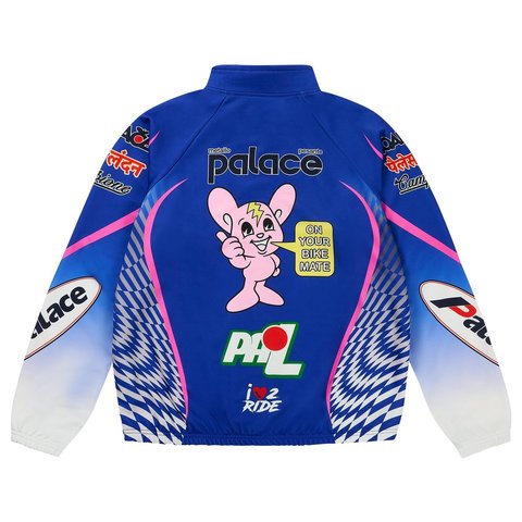 Palace ON YA BIKE CYCLING JACKET BLUE - Style 5