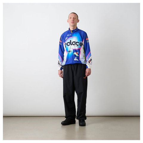 Palace ON YA BIKE CYCLING JACKET BLUE - Style 5
