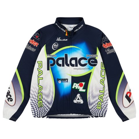 Palace ON YA BIKE CYCLING JACKET NAVY - Style 5