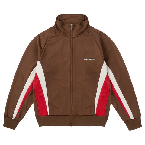 Palace PALTRO TRACK JACKET CHOCCO BROWN - Style 5