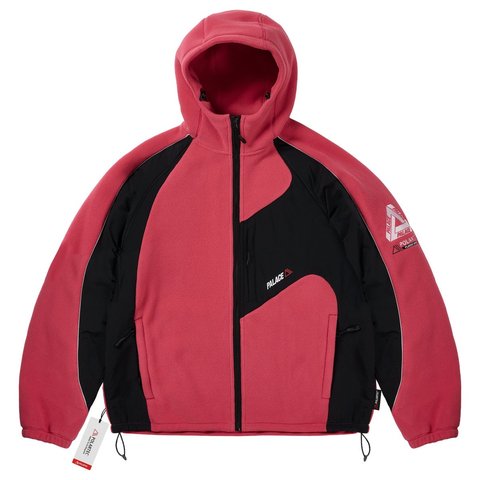 Palace POLARTEC 200 HOODED JACKET FUZZY PINK - Style 6
