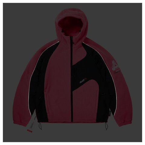 Palace POLARTEC 200 HOODED JACKET FUZZY PINK - Style 6