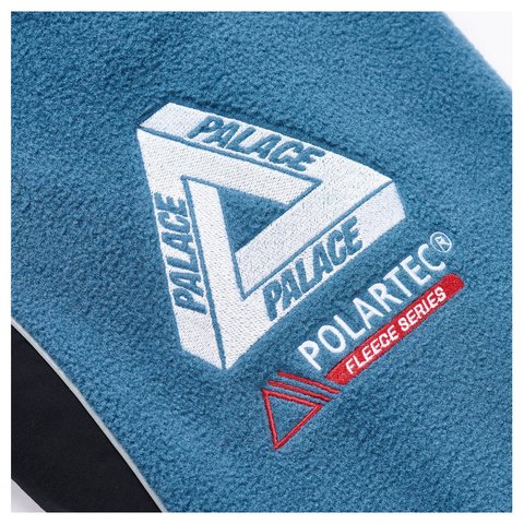 Palace POLARTEC 200 HOODED JACKET RAY BLUE - Style 6