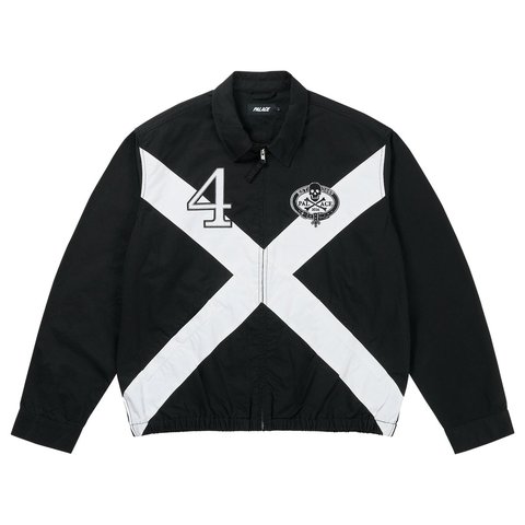 Palace SKULL CREST HARRINGTON BLACK - Style 5