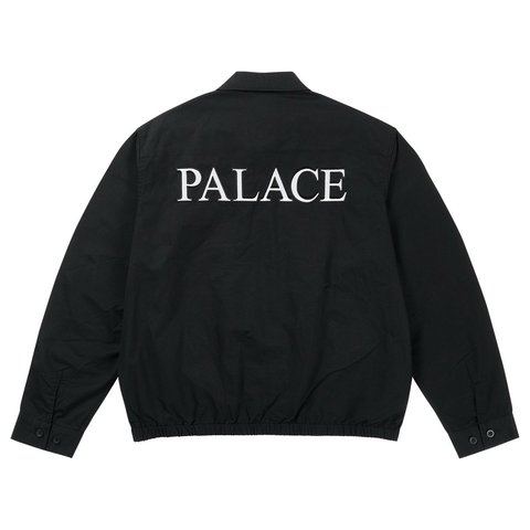 Palace SKULL CREST HARRINGTON BLACK - Style 5