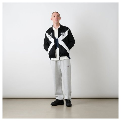 Palace SKULL CREST HARRINGTON BLACK - Style 5