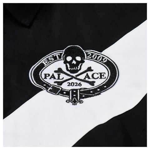 Palace SKULL CREST HARRINGTON BLACK - Style 5