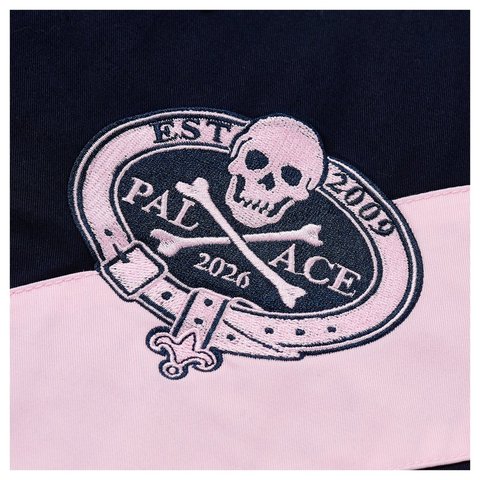 Palace SKULL CREST HARRINGTON NAVY - Style 5