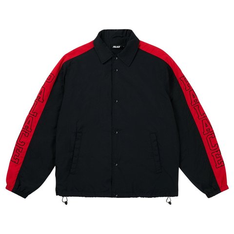 Palace STACKED COACH JACKET BLACK - Style 6