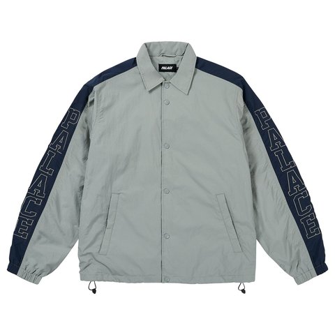 Palace STACKED COACH JACKET GREY - Style 6