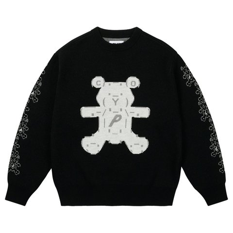 Palace BARE P KNIT BLACK - Style 4