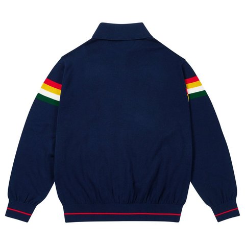 Palace PALTRO STRIPE KNIT NAVY - Style 5