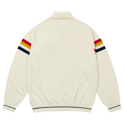 Palace PALTRO STRIPE KNIT OFF WHITE - Style 5