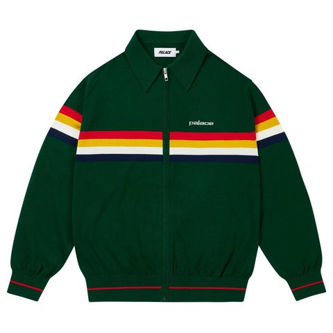 Palace PALTRO STRIPE KNIT RACEY GREEN - Style 5