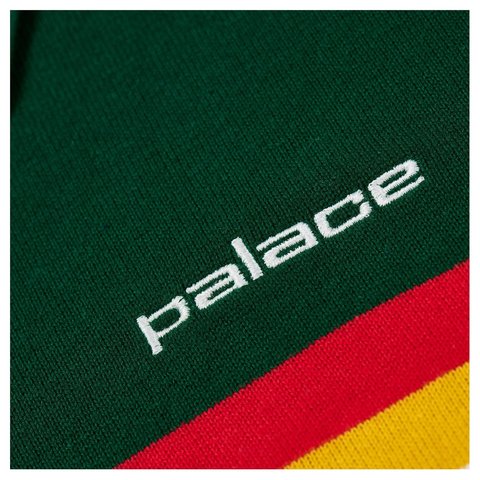 Palace PALTRO STRIPE KNIT RACEY GREEN - Style 5