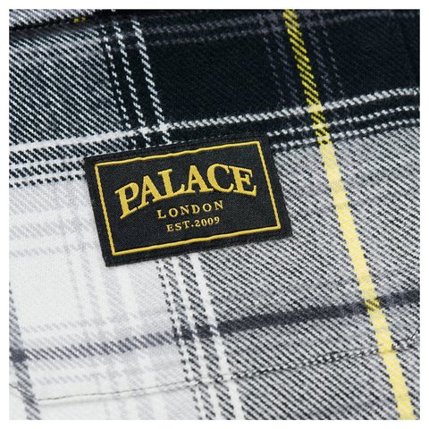 Palace LUMBERYAK OVERSHIRT BLACK PLAID - Style 6