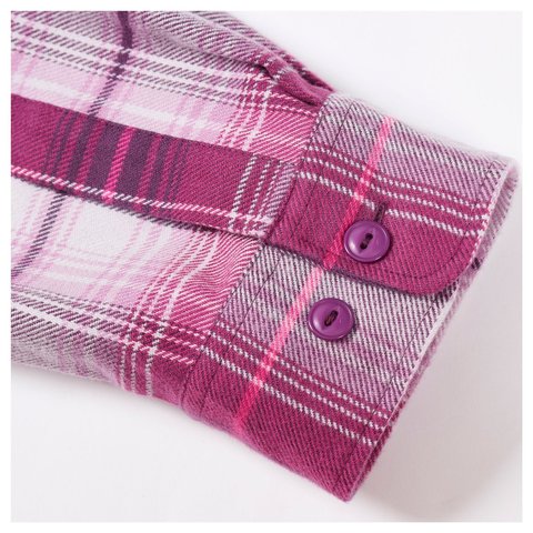 Palace LUMBERYAK OVERSHIRT BURGUNDY PLAID - Style 6