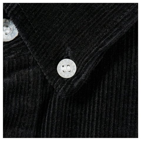 Palace SKULL CREST CORD SHIRT BLACK - Style 8