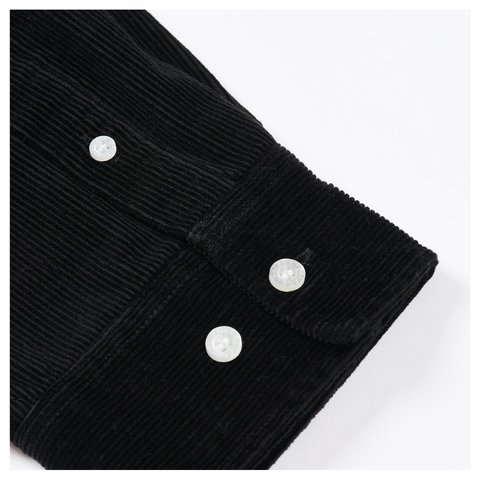 Palace SKULL CREST CORD SHIRT BLACK - Style 8