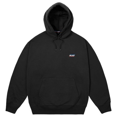 Palace BASICALLY A HOOD BLACK - Style 1