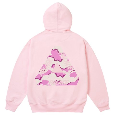 Palace CAMO TRI-FERG HOOD CHILL PINK - Style 2